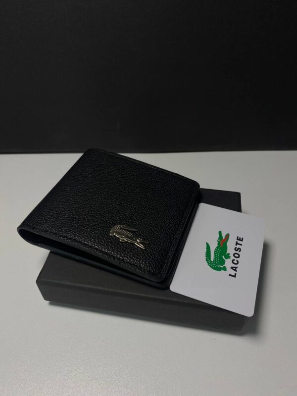 Portefeuille LACOSTE -black