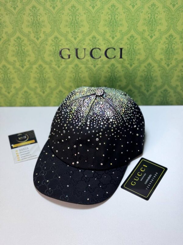 Casquette GG Crystal -noir