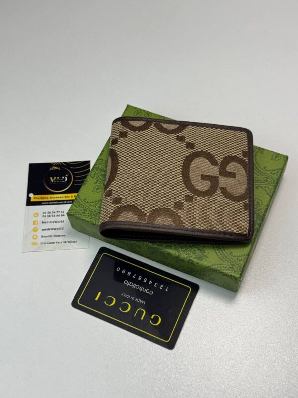 Portefeuille GG MAXI -Brown