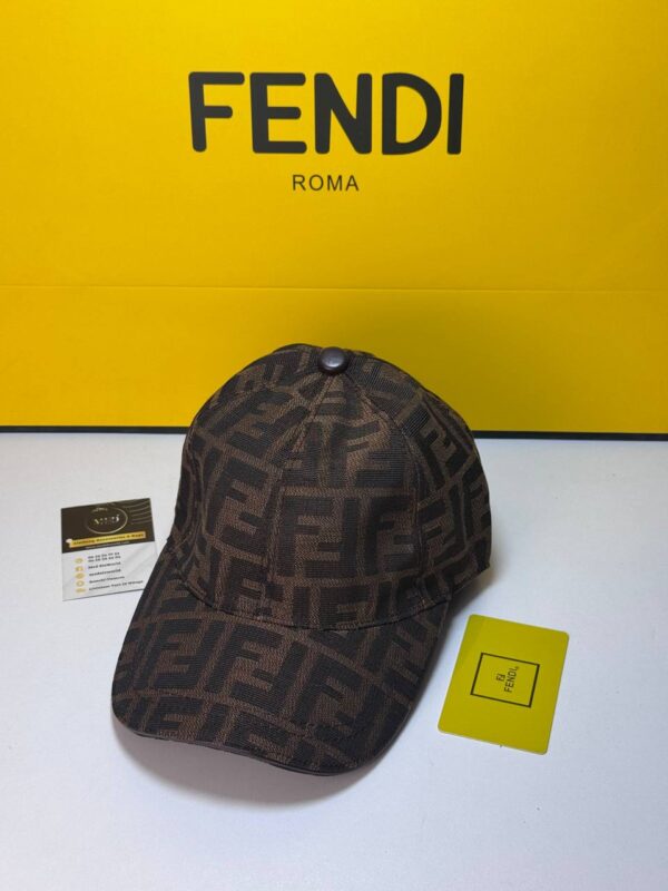 Casquette FENDI -Brown