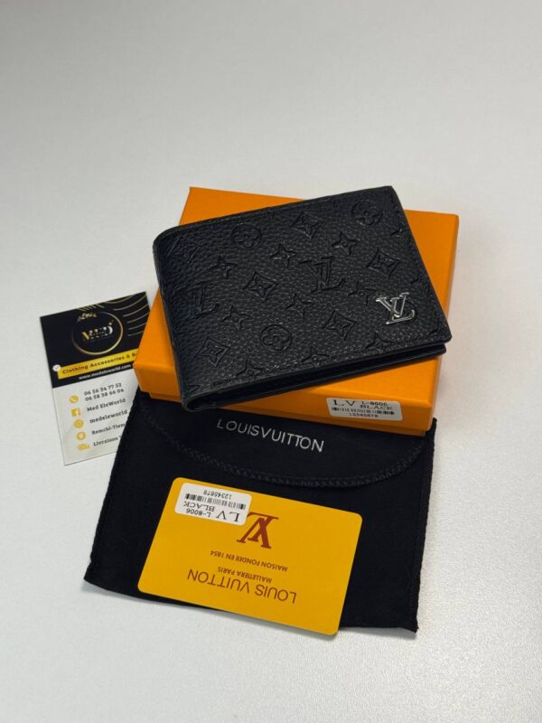 Portefeuille LV Flower -black