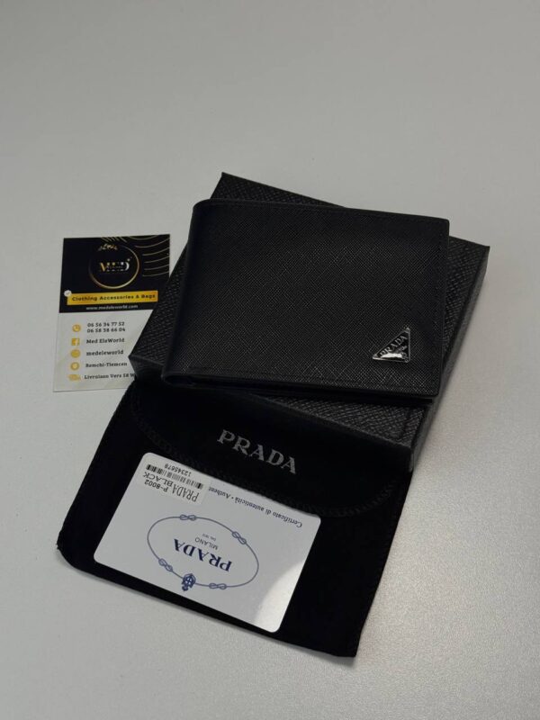 Portefeuille PRADA -Black