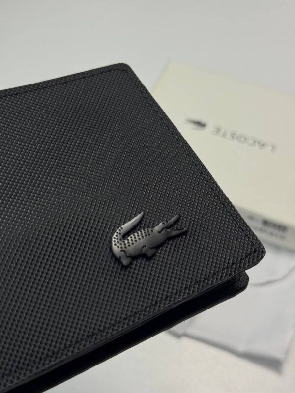 Portefeuille LACOSTE -Black