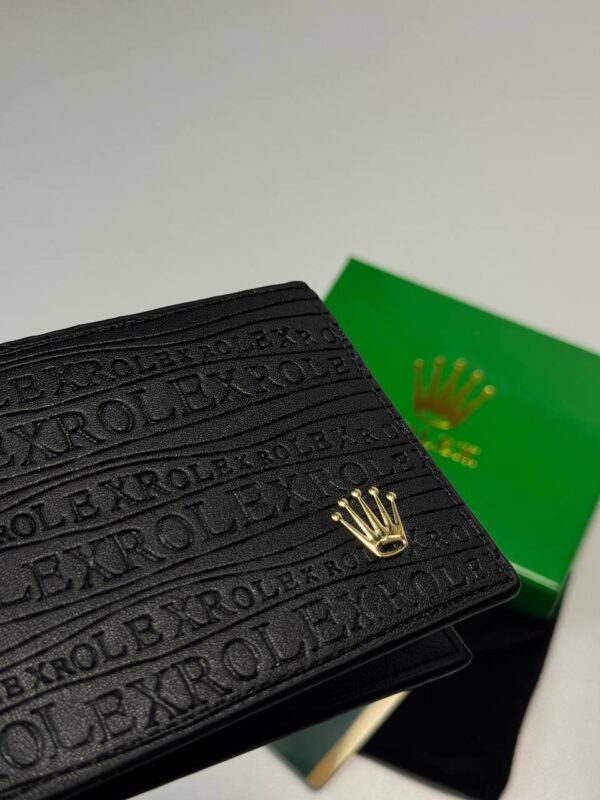 Portefeuille ROLEX -Black