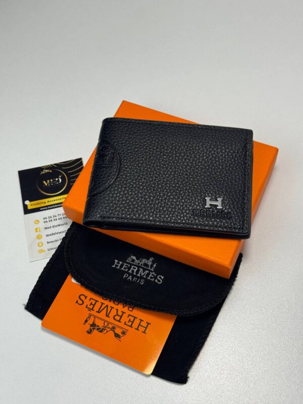 Portefeuille HERMES -Black