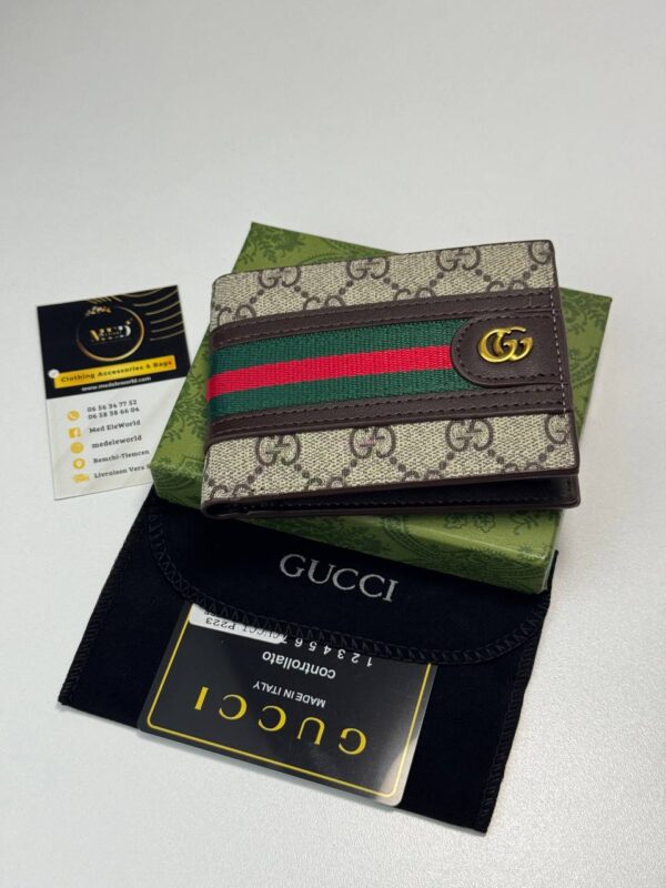Portefeuille GG ITALY -Brown