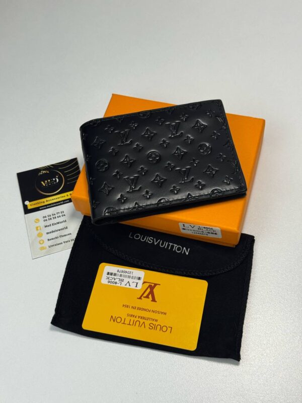 Portefeuille LV Flower -black