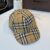 Casquette Burberry tartan