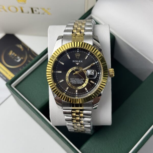 Montre ROLEX Sky Dweller -gold/black