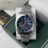 Montre ROLEX -silver/bleu