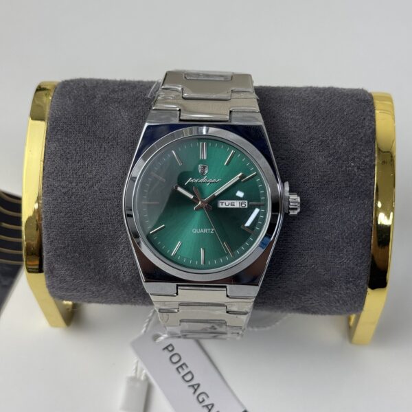 Montre POEDAGAR -silver/green