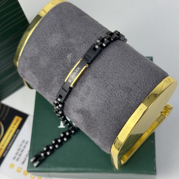 Bracelet ROLEX -black/gold