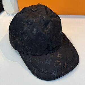Casquette LV Flower Glacié -Black