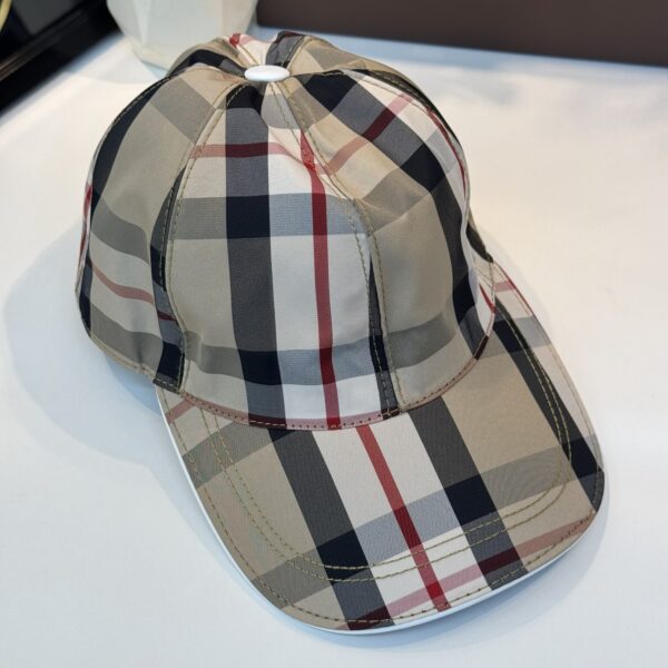 Casquette BURBERRY Tartan -Beige