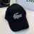 Casquette LACOSTE Monogramme -Black